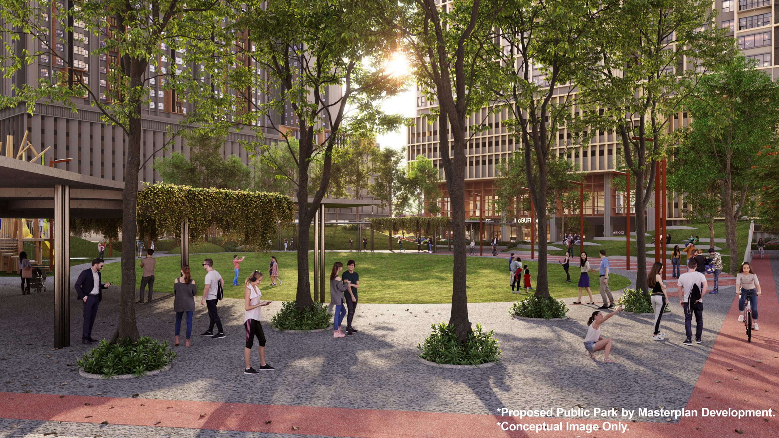 7. Proposed Park by Master Development vividz